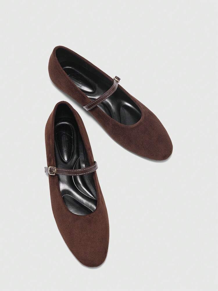 CUCCOO BIZCHIC Women's Casual Versatile Simple Commuter Flats Spring Shoes