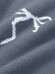 DAZY Women's Loose Fit Bowknot Crew Neck Long Sleeve Sweater, Autumn/Winter