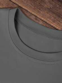 INAWLY Áo thun cổ tròn tay ngắn họa tiết cỏ ba lá dành cho nữ, thích hợp cho tiệc cocktail Ngày Thánh Patrick - Màu xám đen - Xem 3