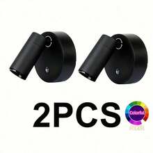 1/2 Pcs LED Spotlights - Rechargeable, Dimmable Floor Lamp With Touch Control, USB Powered, Ideal For Art & Plant Display, Includes Light Source, Suitable For Different Room Types, Simple Warm Bedroom Lighting - Multicolor - View 21
