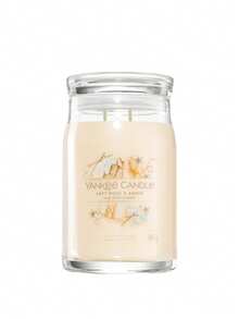 Yankee Candle Soft Wool & Amber Signature Large Jar Candle 368 G/567 G - Soft Wool & Amber - View 2
