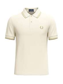 Fred Perry Men's Polo Shirt Beige