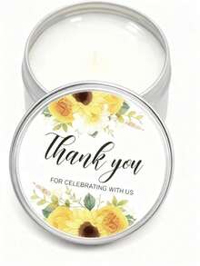 1/10-Piece Pack Of Wedding Candles, Lavender Scented Soy Candles, Aromatherapy Candles, Suitable For Wedding Parties, Country Wedding Parties, Brides, Elegant Flowers, Falling In Love, Halloween, Spooky, Fall, Holidays, Winter, Home Decorations, Birthday - White - View 3