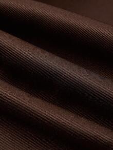 Ellevyn Women's Round Neck Sleeveless Vest Waistcoat, Metal Button Closure, Slimming Elegant Everyday Wear, Autumn/Winter/Early Spring Spring Clothing  Summer Tops Dark Brown Top Brown Outfit Women Tops - Brown - View 12