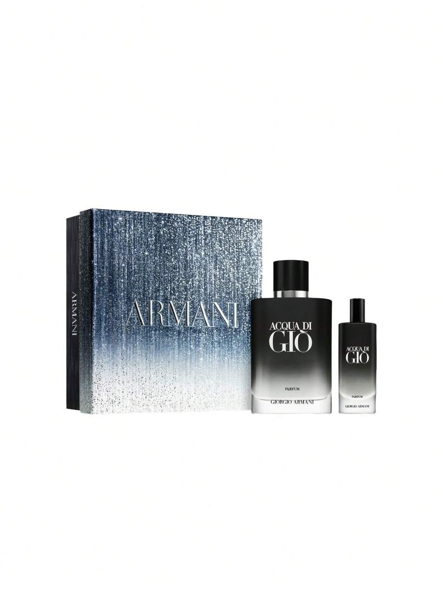 Armani Acqua Di Giò Profondo Parfum 100 Ml + 15 Ml Gift Set - White - View 1