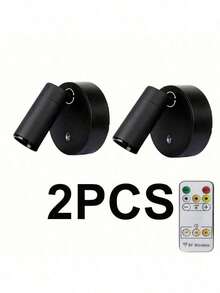 1/2 Pcs LED Spotlights - Rechargeable, Dimmable Floor Lamp With Touch Control, USB Powered, Ideal For Art & Plant Display, Includes Light Source, Suitable For Different Room Types, Simple Warm Bedroom Lighting - Multicolor - View 22