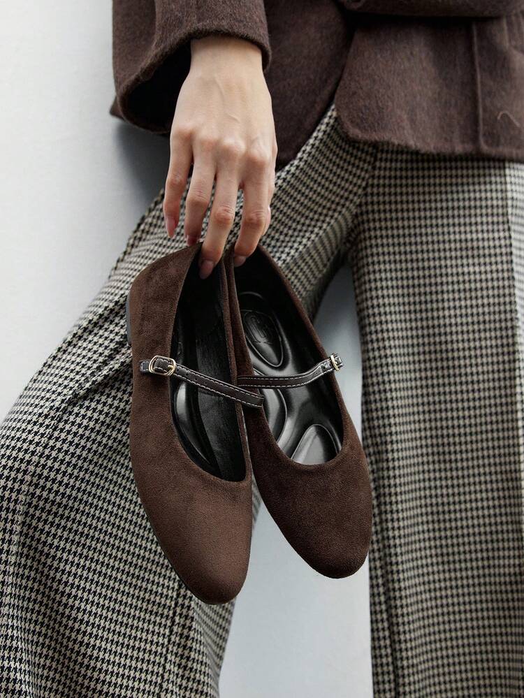 CUCCOO BIZCHIC Women's Casual Versatile Simple Commuter Flats Spring Shoes