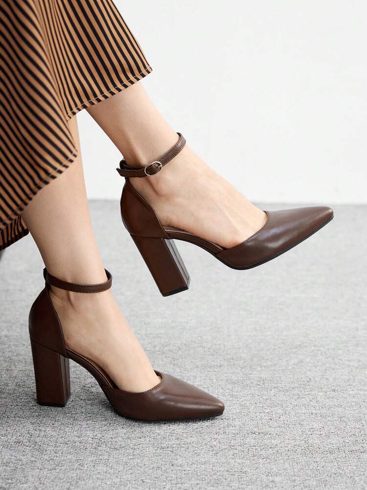 CUCCOO BIZCHIC Women's Fashionable Versatile Commuting Elegant Minimalist Pumps For Christmas Valentine's Day Spring Shoes