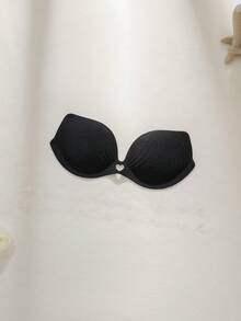 Women's Seamless Invisible Strap Bra - Black - View 6