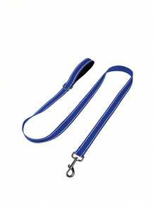 1pc Heavy Duty Dog Leash -A  Cushioned Handles Provide Additional Control, With Night Walking Reflective Strips - Suitable For Medium To Large Dogs - Multicolor - View 30