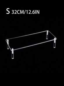 亚克力多层蛋糕架,透明展示架,甜点多层纸杯蛋糕架,婚礼派对小吃塔。 - 無色 - 查看 10