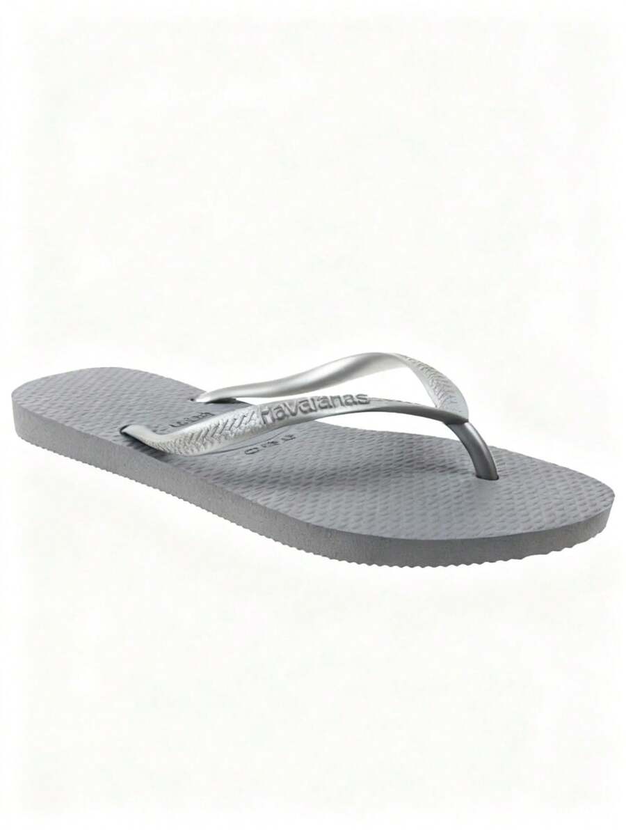 Havaianas Slim Kids Flip Flops Steel Grey 4000030-5178 - Grey - View 1