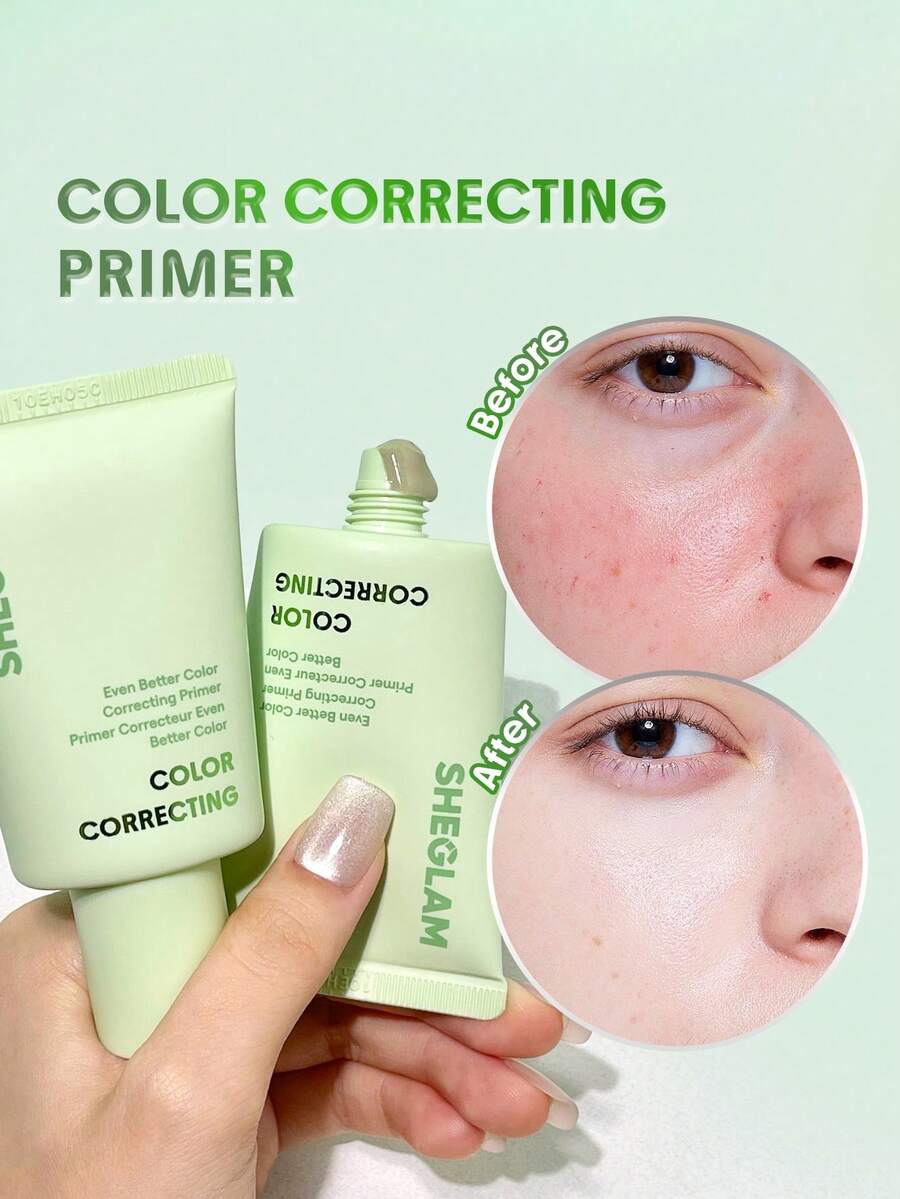 SHEGLAM Even Better Prebase Correctora de Color-Green - Verde - Ver 1