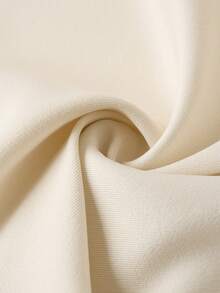 Ellevyn 女士无袖杏色收腰直筒套装，优雅百搭，适合日常穿着和通勤，秋冬早春皆宜 - 杏色 - 查看 9