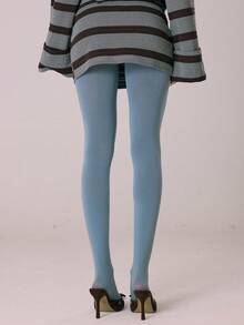 MUSERA 条纹高腰迷你裙套装 休闲可爱秋冬舒适居家服 Coco Cloud