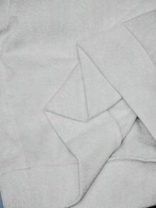 Cheerettes 女士休闲运动半拉链口袋卫衣 - 灰色 - 查看 6