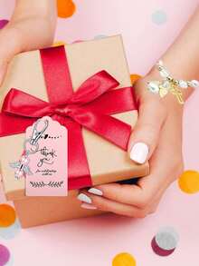 12 Hollow Cross Bead Elastic Bracelets, Suitable For First Communion, Wedding Ceremonies, Birthday Gifts, Baptism Gifts, Souvenirs - Multicolor - View 7