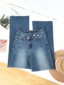 HIMARRI Denim Pantalón mezclilla de mujer  pantalones para mujer outfit vaquero mujer Pantalón Ropa vaquera Mezclilla mujer - Negro - Ver 1