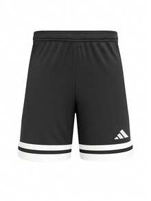 Adidas Squadra 25 Boy's Shorts Black - Black and White - View 1