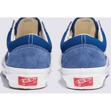 Vans LX Old Skool 男士运动鞋 VN000D560QY1 - 絨面革 藍色/藍色 - 查看 2