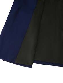 Manfinity Mode 男士纯色长袖单排扣休闲商务西装外套，男士休闲西装，皇家蓝西装外套，男士西装外套，适合各种场合，包括日常休闲、周末旅行、户外活动、探险旅行、轻松的工作环境或半正式场合，也是送给男友/丈夫、周年纪念日或圣诞节的理想礼物。 - 藏蓝色 - 查看 6