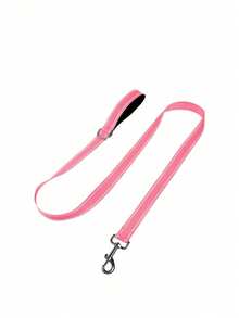 1pc Heavy Duty Dog Leash -A  Cushioned Handles Provide Additional Control, With Night Walking Reflective Strips - Suitable For Medium To Large Dogs - Multicolor - View 15