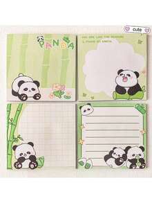 1pc Various Cute Notes | Cartoon Notebook Styles For Diary And Information, Randomly Sent - Multicolor - View 6