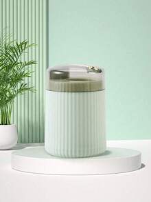 1/2支装易按压自动牙签盒 - 时尚耐用的塑料支架，高档按压式便携式牙签瓶，适用于厨房和餐厅装饰 - 彩色 - 查看 7