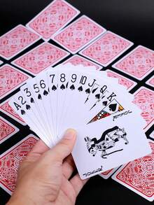 豪华防水扑克牌套装 - PVC材质，独特设计，适用于所有纸牌游戏和户外娱乐，节日礼物，扑克牌，纸牌游戏，卡片，派对游戏，娱乐，礼品卡
