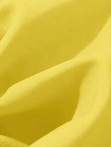 SHEIN PETITE Petite Women Minimalist Commuter Sleeveless Vest Blazer - Yellow - View 7