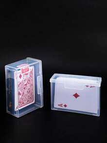 豪华防水扑克牌套装 - PVC材质，独特设计，适用于所有纸牌游戏和户外娱乐，节日礼物，扑克牌，纸牌游戏，卡片，派对游戏，娱乐，礼品卡