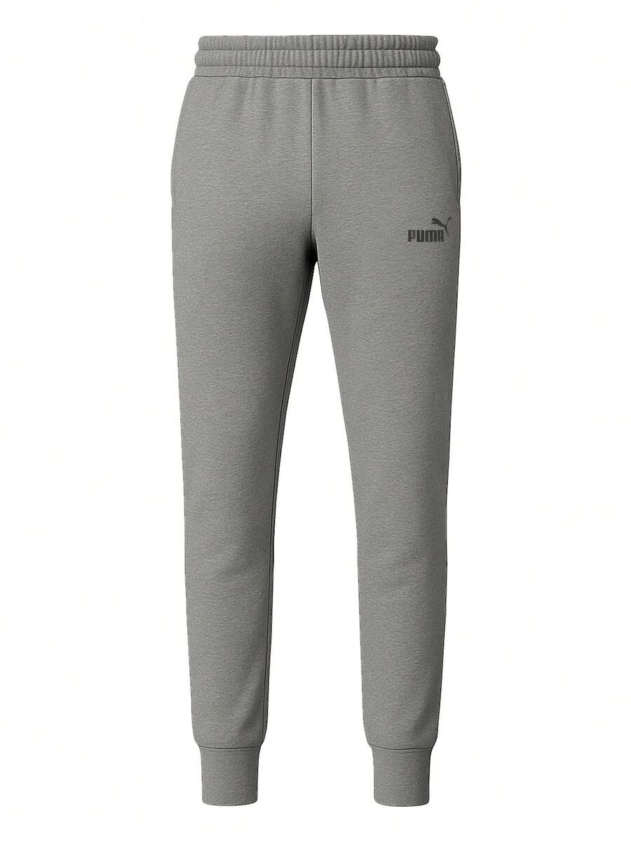 Puma Essentials Men Sweatpants Grey - Grey - View 1