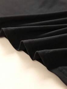 SHEIN Unity 女士圆领长袖印花休闲T恤，图案T恤，女士春季上衣