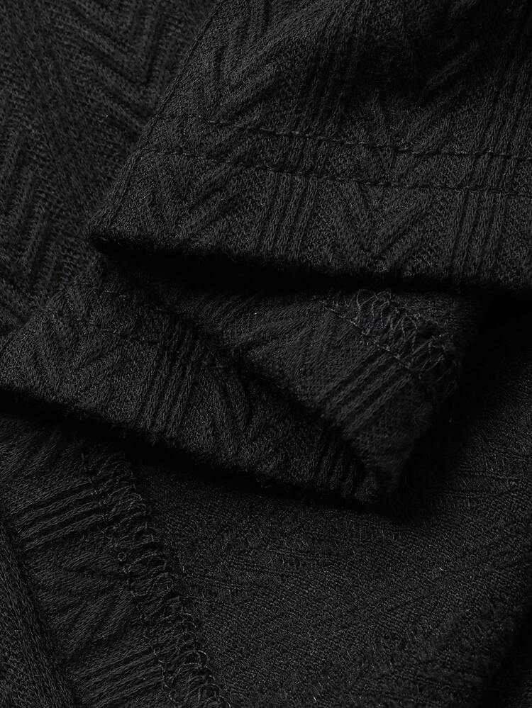 Teen Girl Contrast Color Half-Zip Drop Shoulder Loose Casual T-Shirt Long Sleeve Tops Women