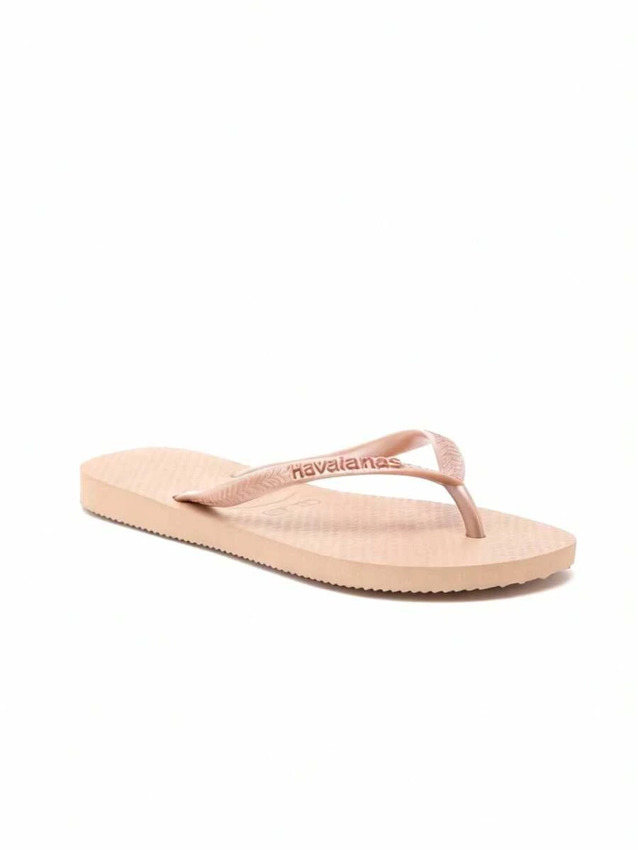 Havaianas Slim Flip Women's Flops Rose Gold 4000030-3581 - Rose Gold - View 1