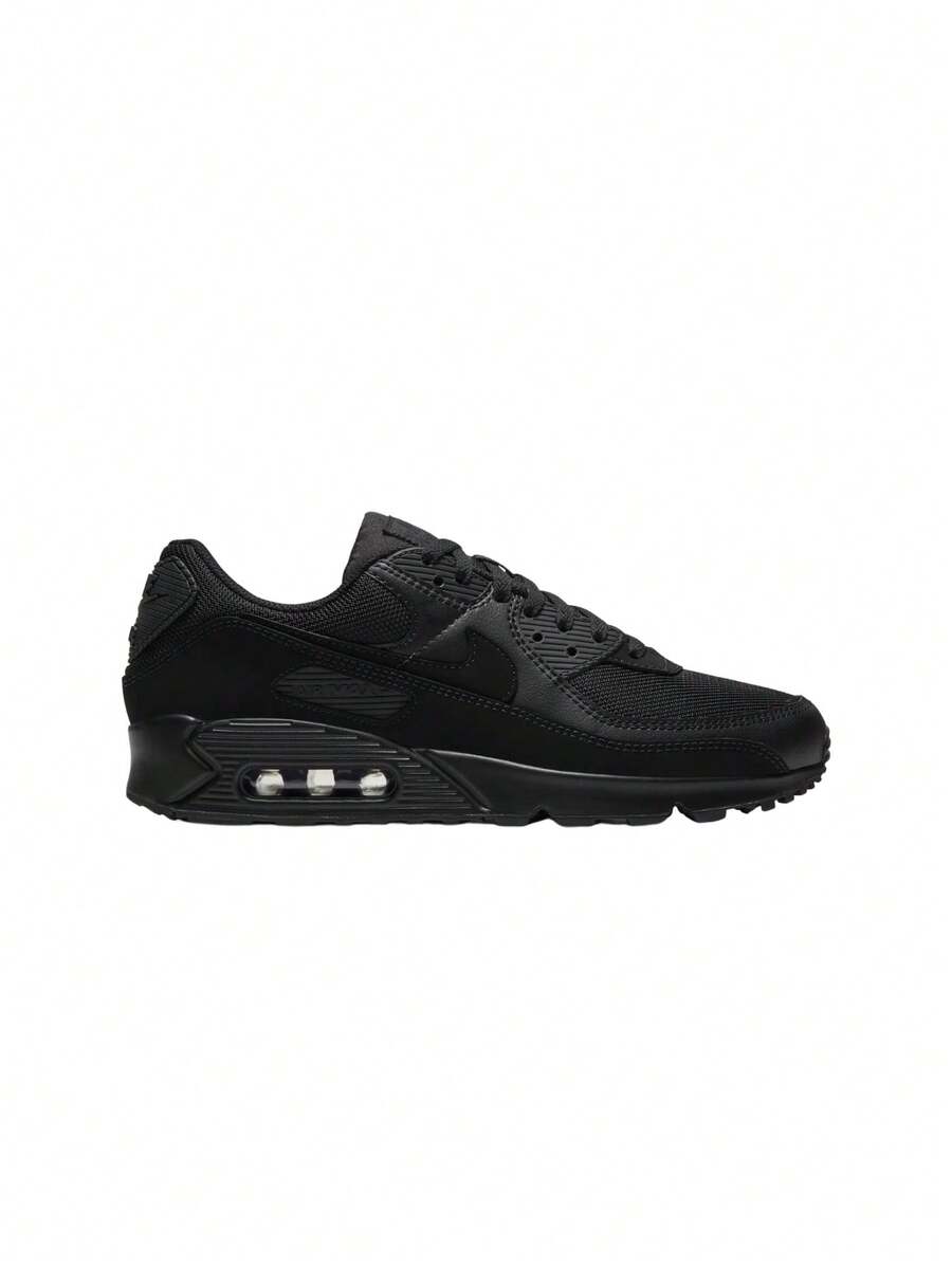 Nike Air Max 90 Men's Shoe Black CN8490 - Black/Black/Black/Black - View 1