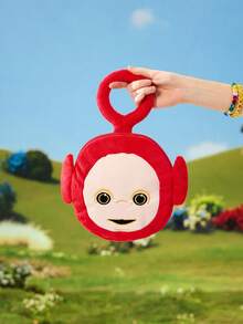 Teletubbies X ROMWE Blue Academy Adventure Fantasy Shoulder Bag - Red - View 2