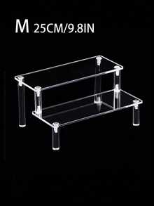 亚克力多层蛋糕架,透明展示架,甜点多层纸杯蛋糕架,婚礼派对小吃塔。 - 無色 - 查看 15