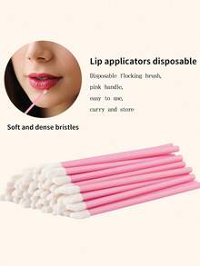 Eyelash Extension Brush Kit – Disposable Lash Spoolies, Micro Swabs, Lip Gloss Brushes 3-In-1 Set, 100/300/450/600/750/900pcs - Multicolor - View 3