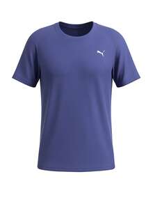Puma Run Velocity Men T-Shirt Purple - Blue - View 1