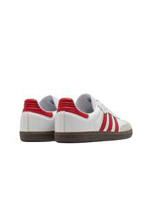 Adidas Samba OG Unisex Sneakers Cloud White / Better Scarlet / Supplier Colour JI2756 - Cloud White / Better Scarlet / Supplier Colour - View 4