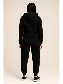 Nes Sport Women Two-Piece Outfits - 黑色 - 查看 2