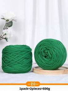 2 包，共 600 克：布条、编织垫、编织袋、手工纱线和大号毛线球。 - 彩色 - 查看 15