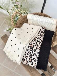 LMoss Kids 年轻女孩豹纹喇叭休闲裤 - 彩色 - 查看 8