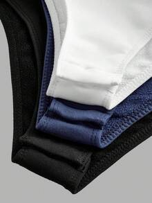 3件套少女休闲家居服基本款简约圆领长袖连体衣套装，高弹保暖罗纹针织纯色连体衣，黑/白/藏青色可选，适合休闲和运动穿着 - 彩色 - 查看 8