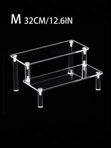 亚克力多层蛋糕架,透明展示架,甜点多层纸杯蛋糕架,婚礼派对小吃塔。 - 無色 - 查看 11