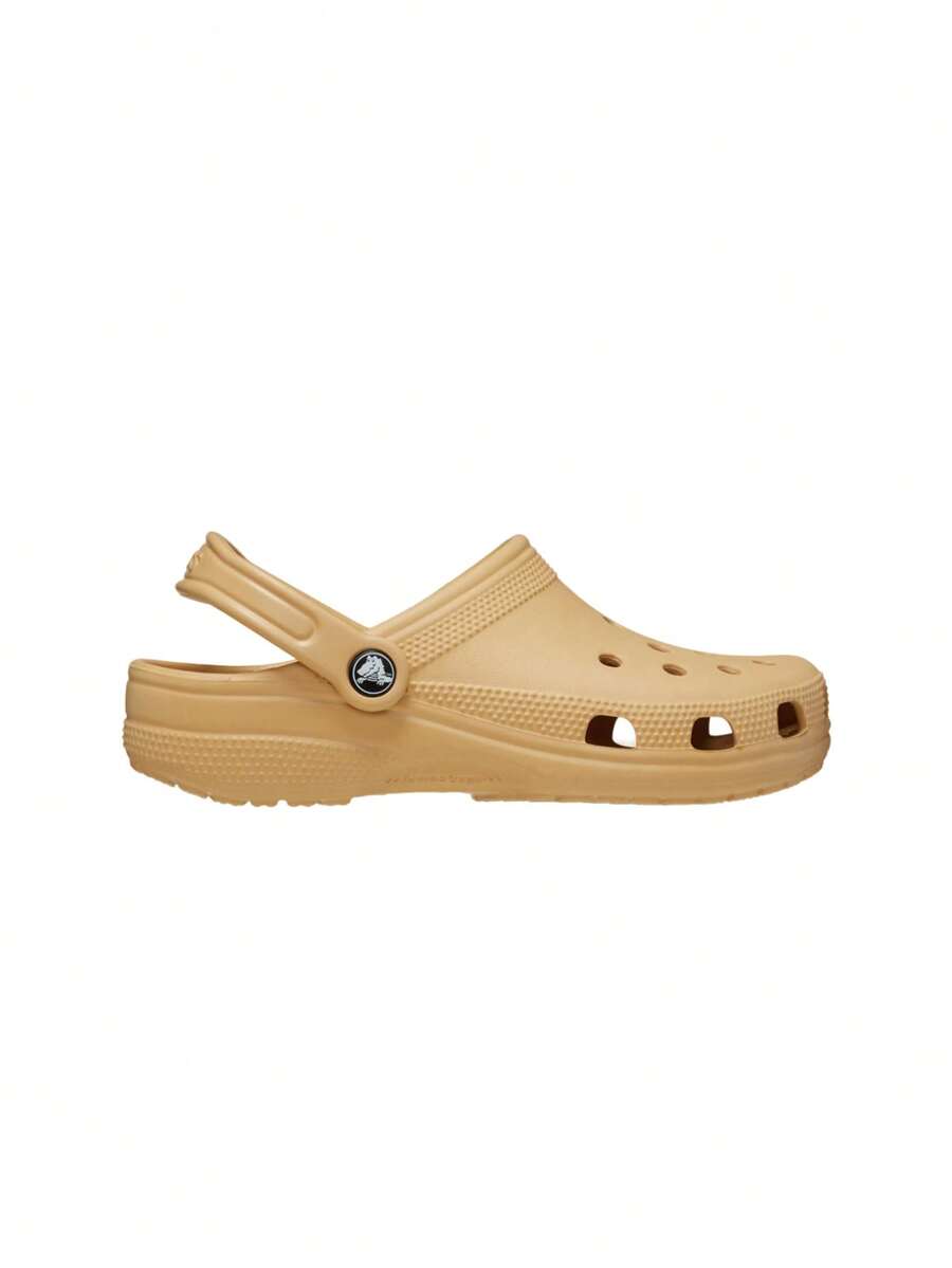 Crocs Dép bít mũi cổ điển unisex màu lúa mì 10001-209 - Lúa mì - Xem 1