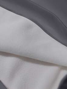 Manfinity Joysei Men's Casual Printed Long Sleeve Hoodie - Grey - View 5