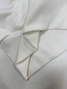 Coolane Sudadera gris básica de manga larga y hombros descubiertos para salir, estilo urbano de otoño/invierno para mujer - Blanco - Ver 6