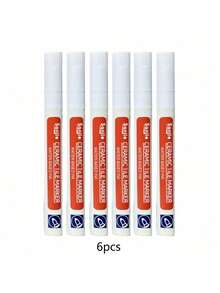 1-8 Bút đánh dấu vữa và chất bịt kín khe hở gạch, bút đánh dấu sơn chống thấm để phục hồi gạch cũ, hoàn hảo cho vòi sen phòng tắm, ốp tường bếp, sàn và tường - trắng - Xem 9